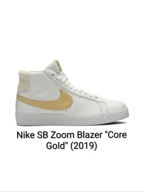 Nike SB Zoom Blazer Mid Premium "Core Gold" (2019) M9.5/W11 NEW W/BOX